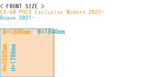#CX-60 PHEV Exclusive Modern 2022- + Rogue 2021-